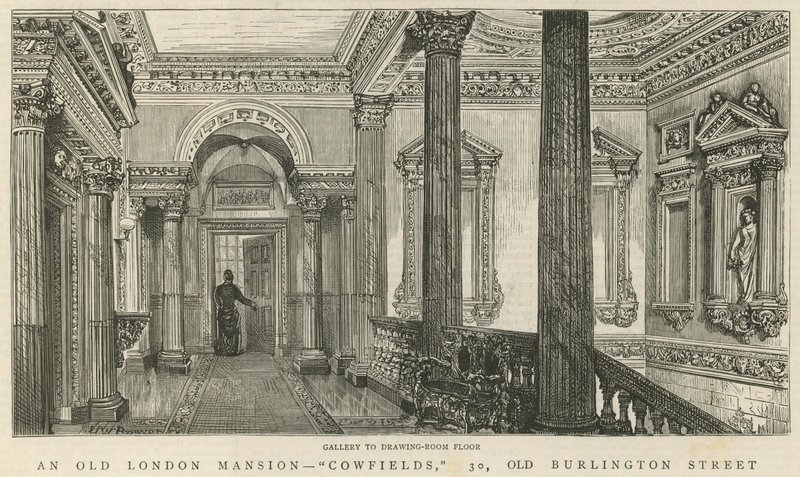 Cowfields，30 Old Burlington Street：画廊到客厅楼层 作者 英语学校