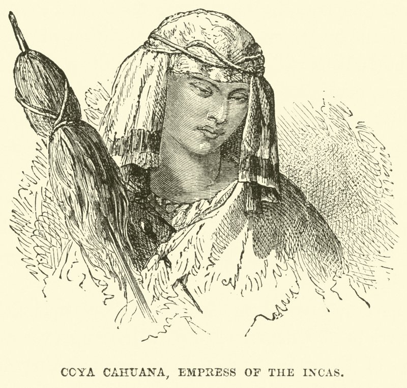 Coya Cahuana，印加女皇 作者 英语学校
