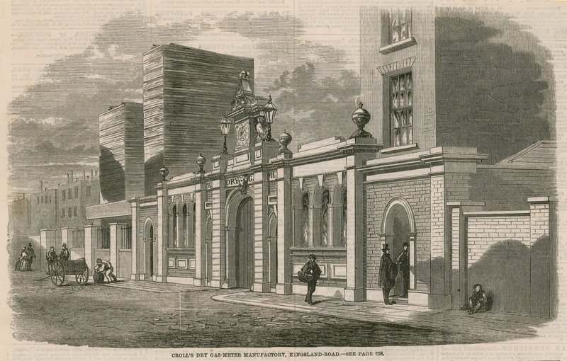 Crolls Dry Gas-Meter Manufactory，Kingsland Road，London 作者 英语学校