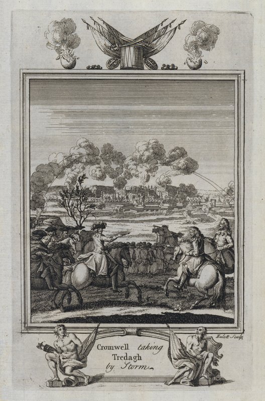 Cromwell taking Tredagh by Storm (engraving) 作者 英语学校