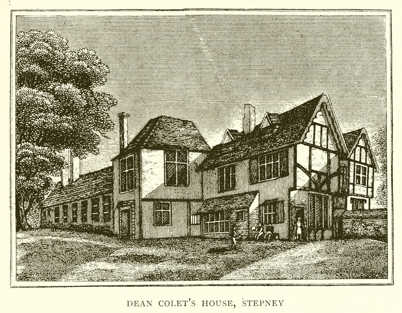 Dean Colets House，Stepney 作者 英语学校