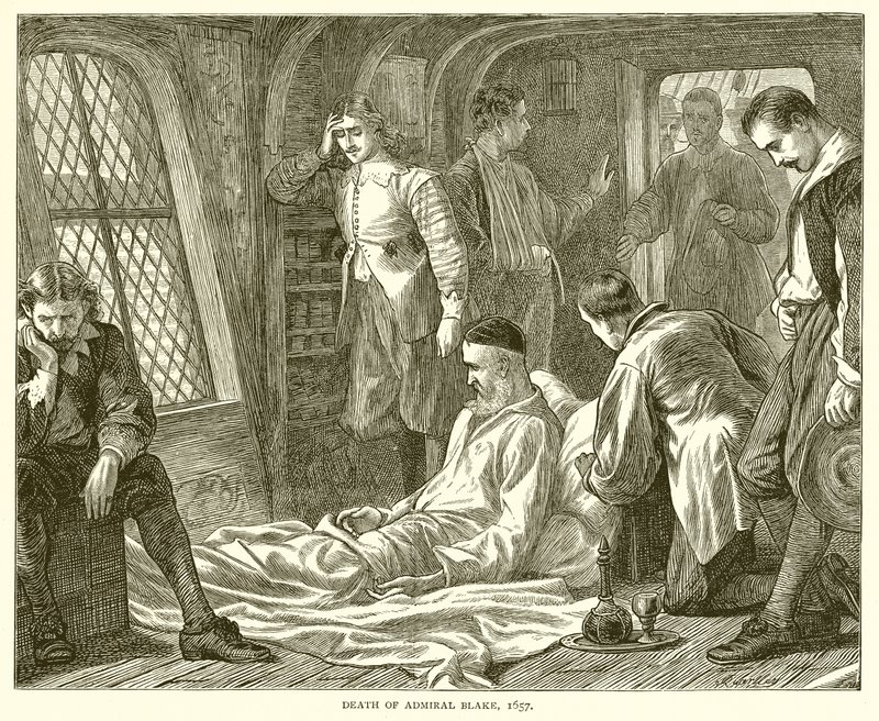 1657年布莱克海军上将之死 作者 英语学校