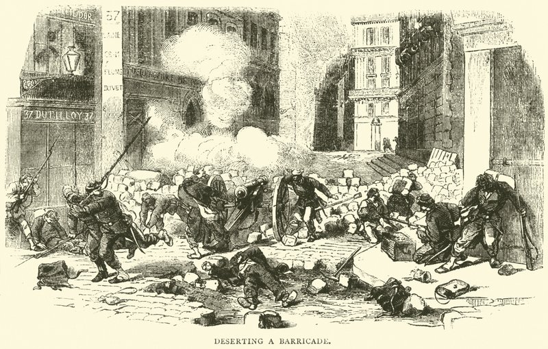 1871年4月，一个街垒荒废 作者 英语学校