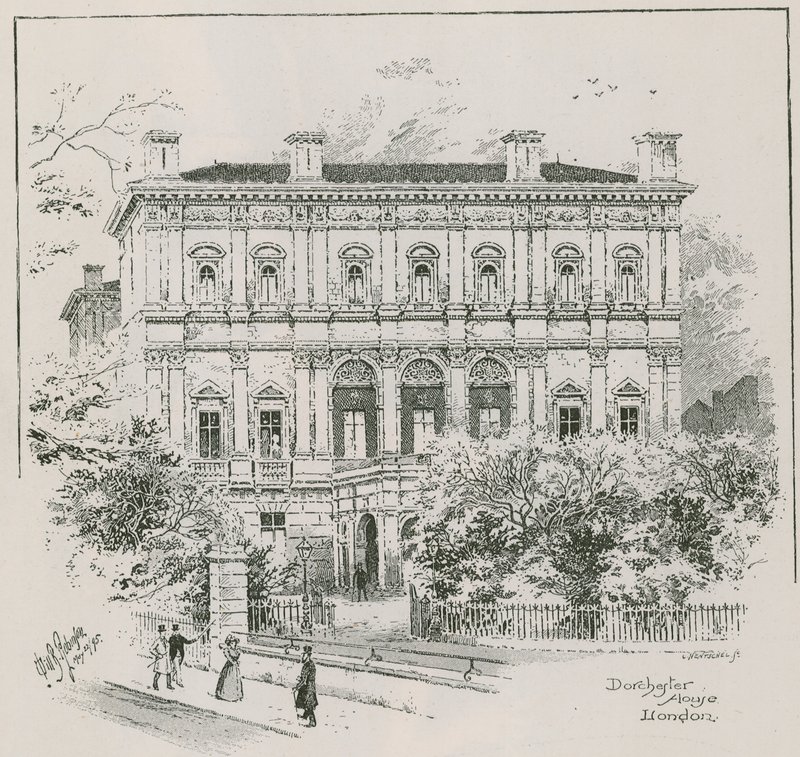 Dorchester House，Park Lane，伦敦，Shahzada Nasrullah Khan的住所 作者 英语学校
