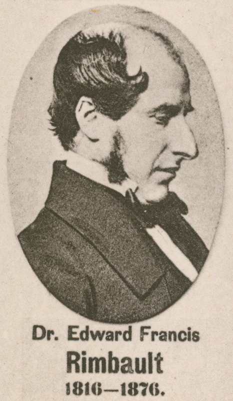 Edward Francis Rimbault博士（凹版印刷） 作者 英语学校
