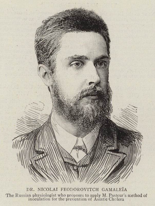 Niklai Feodorovich Gamleya 博士（雕刻） 作者 英语学校