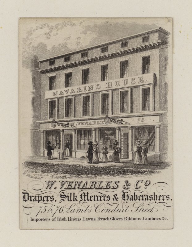 Drapers，W Venables＆Co，交易卡 作者 英语学校
