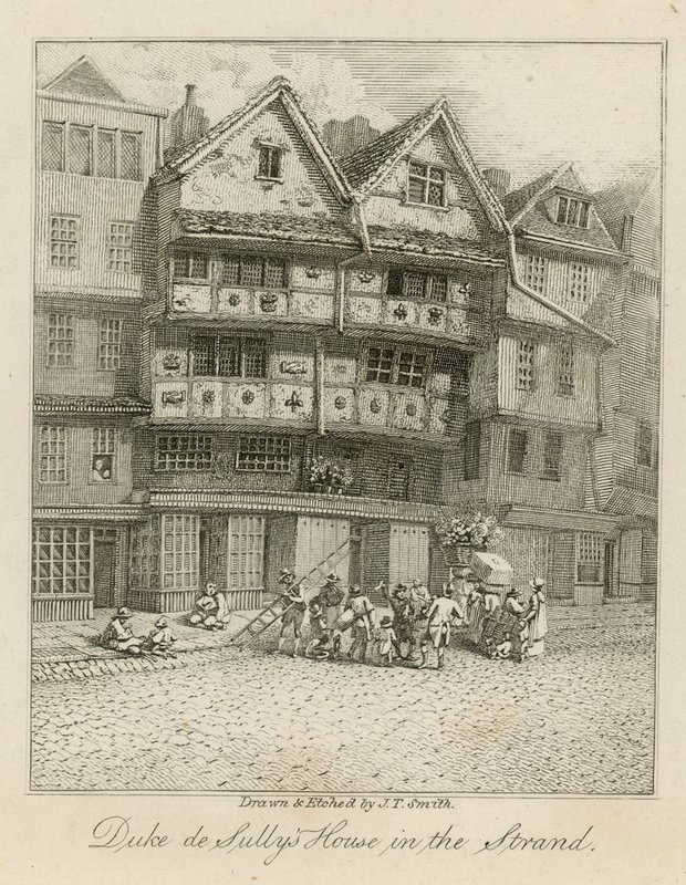 Strand的Duke de Sullys House 作者 英语学校