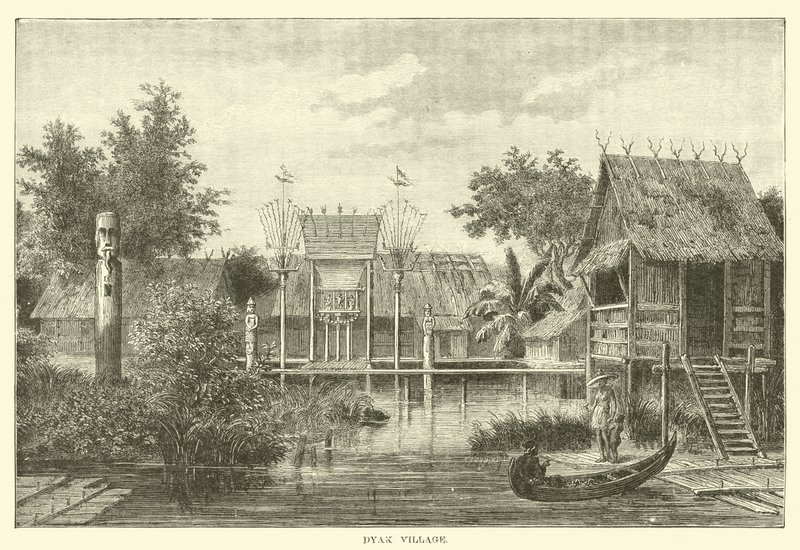 Dyak Village 作者 英语学校