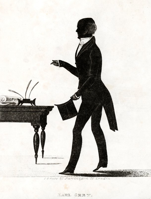 英国辉格党政客，总理伯爵·格雷（Earl Grey），他提出了1832年的《大改革法案》 作者 英语学校