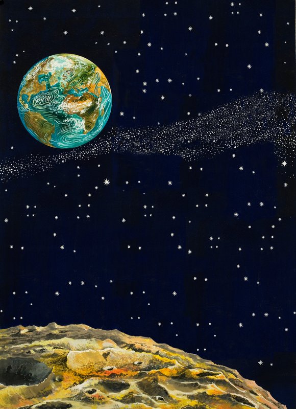 来自太空的地球 作者 英语学校