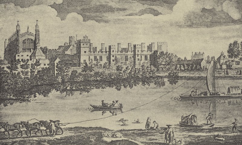 学院东视，1742年（凹印） 作者 英语学校