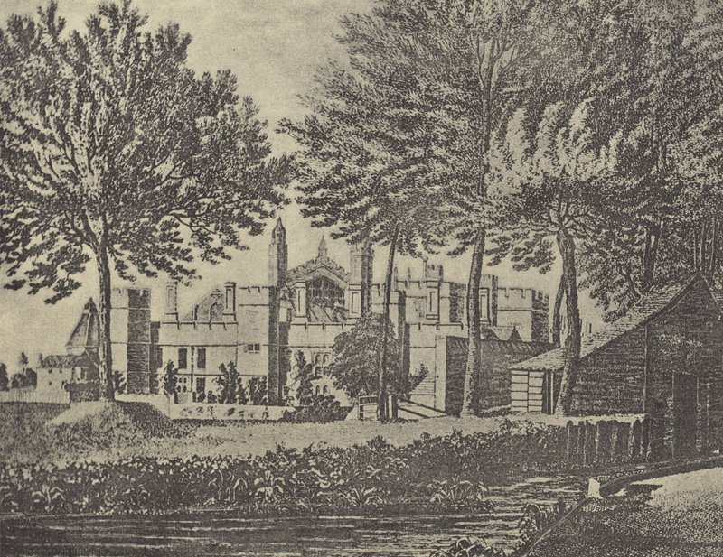 学院东视，1746年（凹印） 作者 英语学校