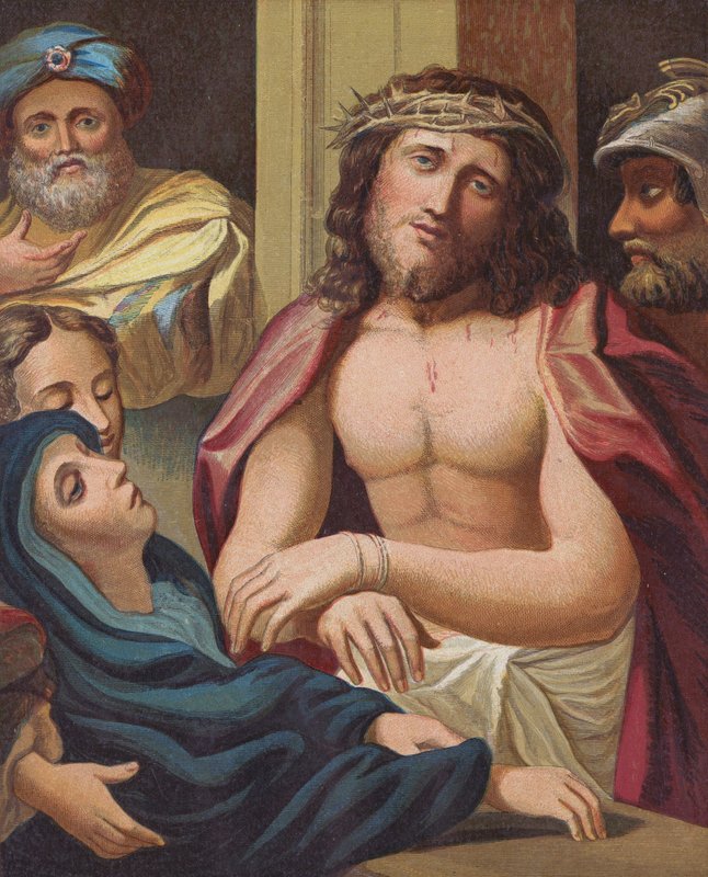 Ecce Homo（彩色石版印刷） 作者 英语学校