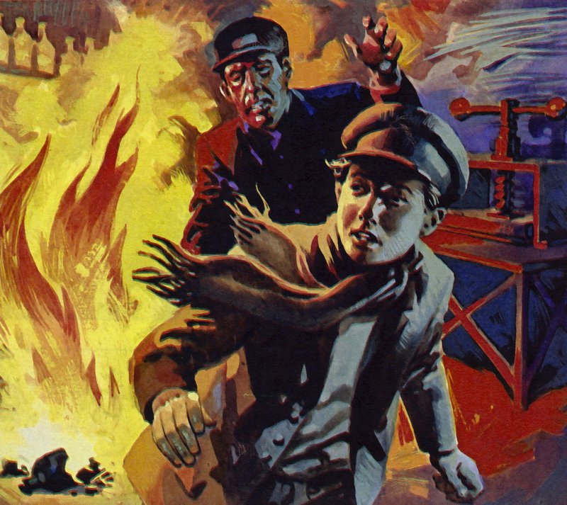 爱迪生在火车上卖报纸;有一天，他不小心把一辆马车着火了 作者 英语学校