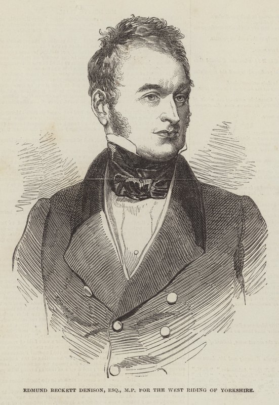 Edmund Beckett Denison，Esquire，MP，约克郡西部骑行 作者 英语学校