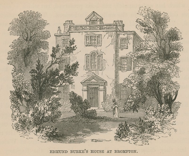 Edmund Burkes House位于伦敦布朗普顿 作者 英语学校