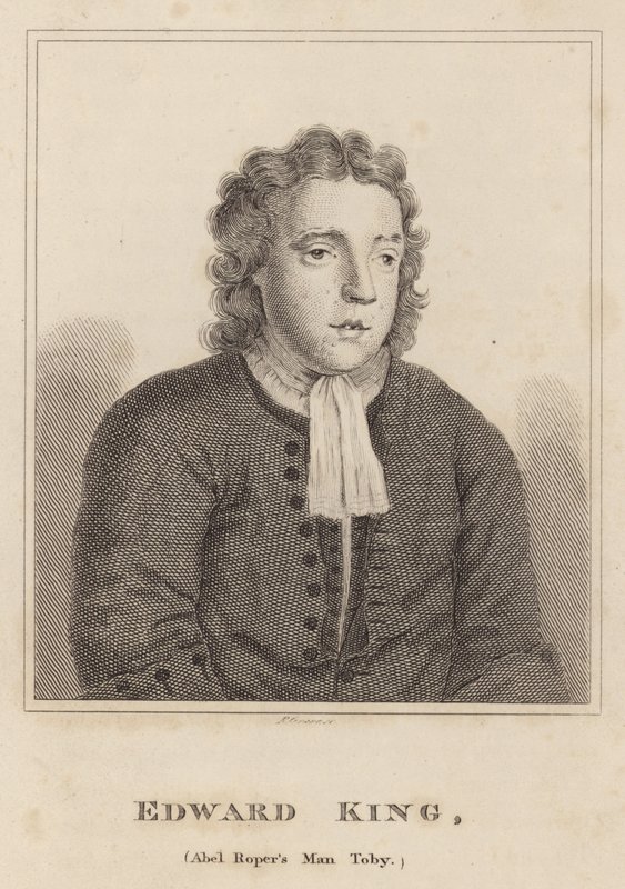 Edward King，Abel Ropers Man Toby 作者 英语学校