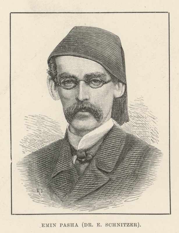 Emin Pasha (Dr E Schnitzer) (雕刻) 作者 英语学校