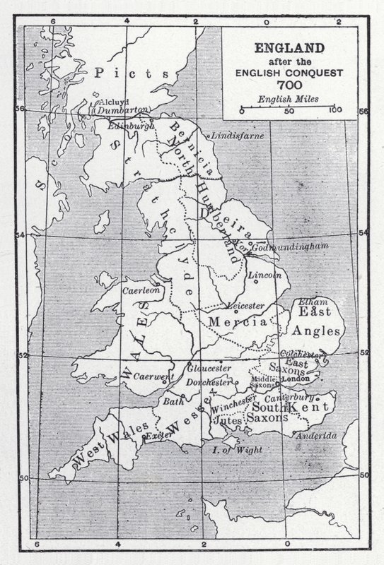 英国征服700年后的英格兰（石版画） 作者 英语学校