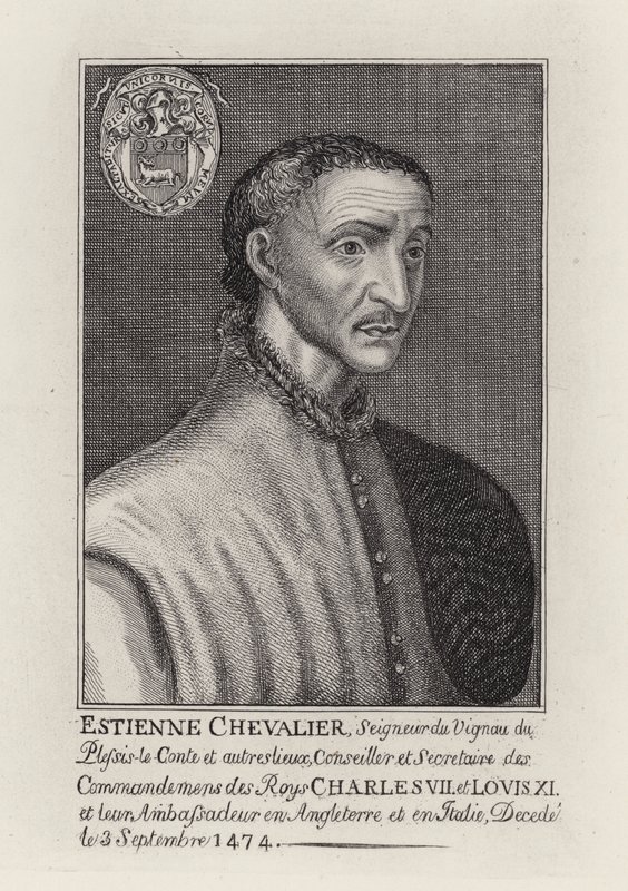 Estienne Chevalier (engraving) 作者 英语学校