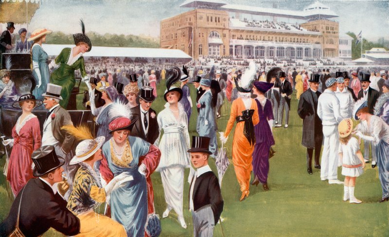Eton和Harrow Cricket在Lords举行比赛 作者 英语学校