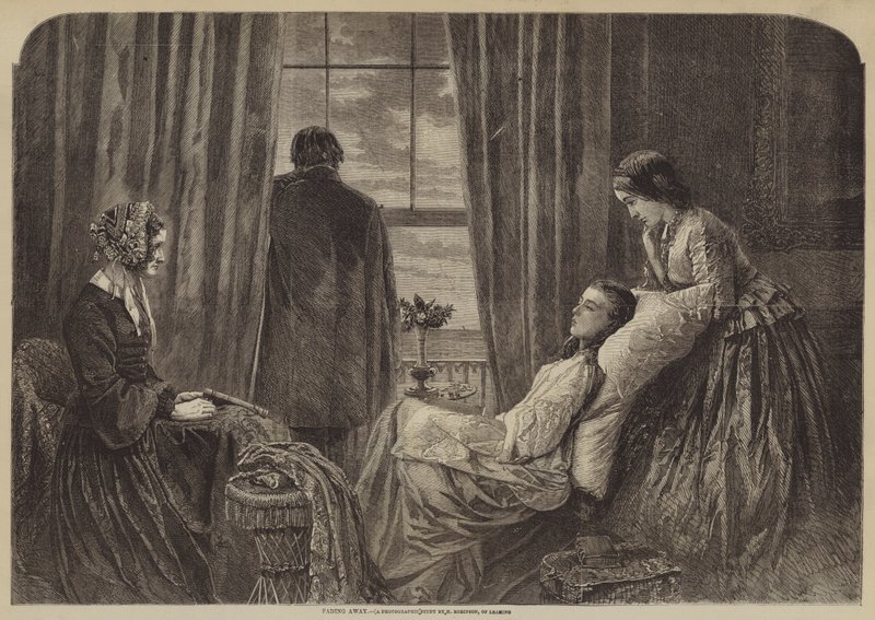 Fading Away (engraving) 作者 英语学校