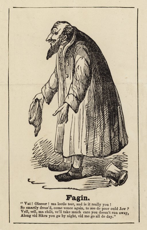 来自Oliver Twist的Fagin 作者 英语学校