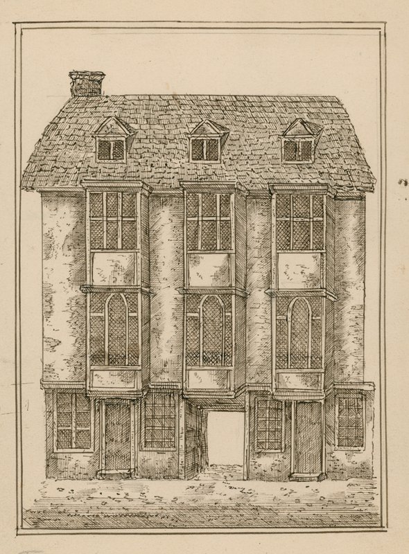 Falcon Tavern，Bankside，伦敦 作者 英语学校