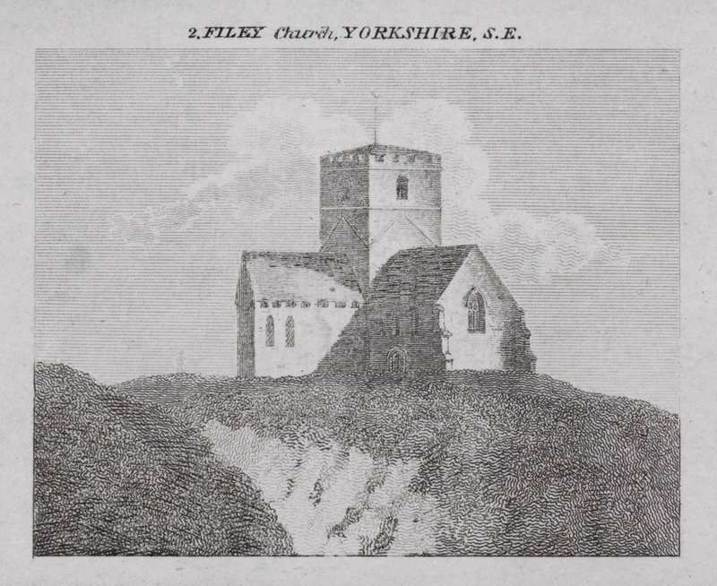 Filey Church, Yorkshire, SE (engraving) 作者 英语学校