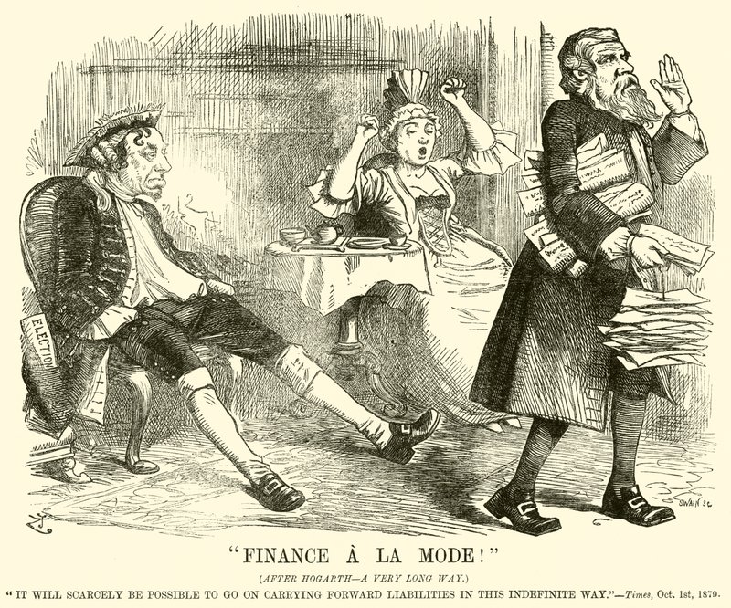 "Finance A La Mode！"(雕版印刷) 作者 英语学校
