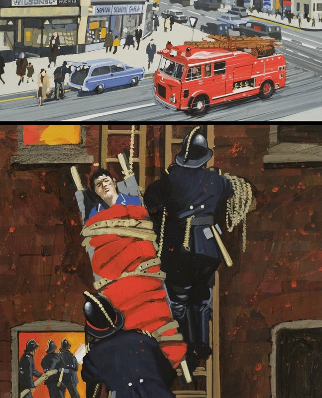 消防员 作者 英语学校