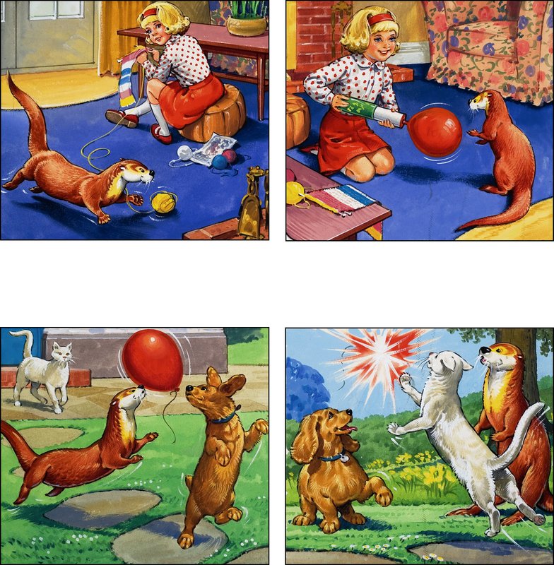 翻转水獭 作者 英语学校