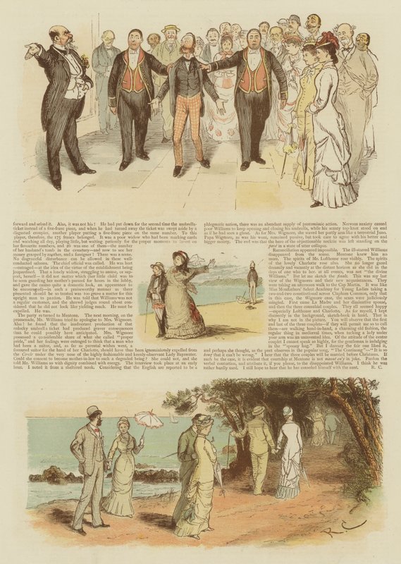 Flirtations in France (chromolitho) 作者 英语学校