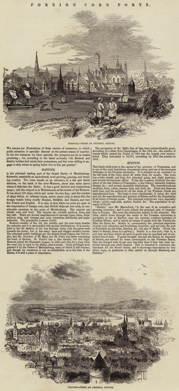 Foreign Corn Ports (engraving) 作者 英语学校