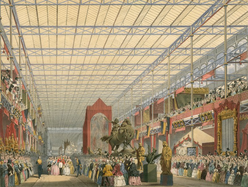 1851年大展的外国中殿 作者 英语学校