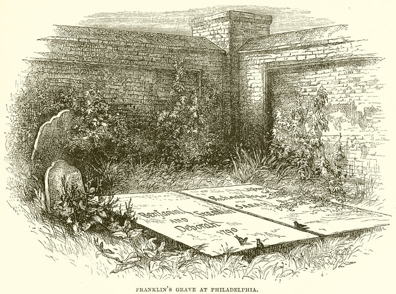 Franklins Grave在费城 作者 英语学校