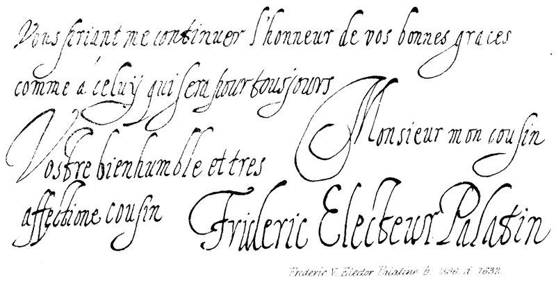 Frederic V Elector Palatine，b 1596，d 1632 作者 英语学校