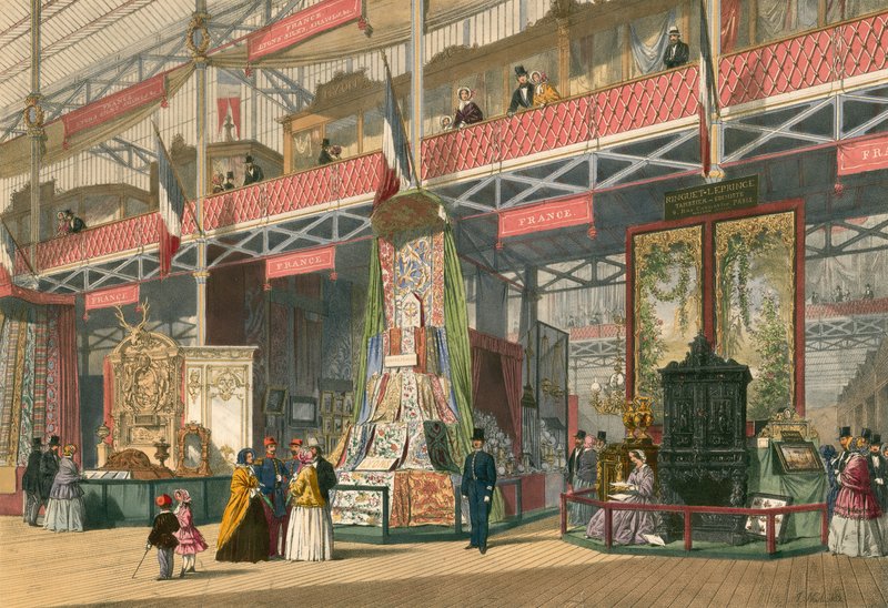 1851年大展的法国部分 作者 英语学校