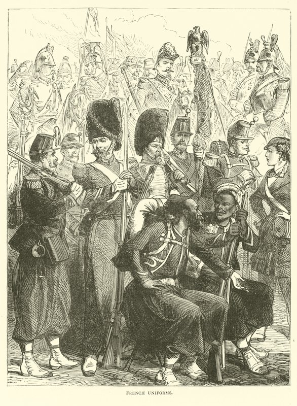 法国制服，1870年9月 作者 英语学校