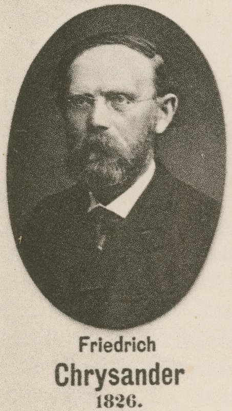 Friedrich Chrysander（雕刻） 作者 英语学校