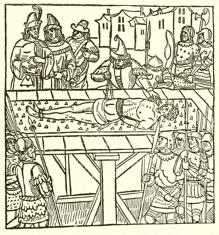 来自Lydgates Fall of Princes，1494 作者 英语学校