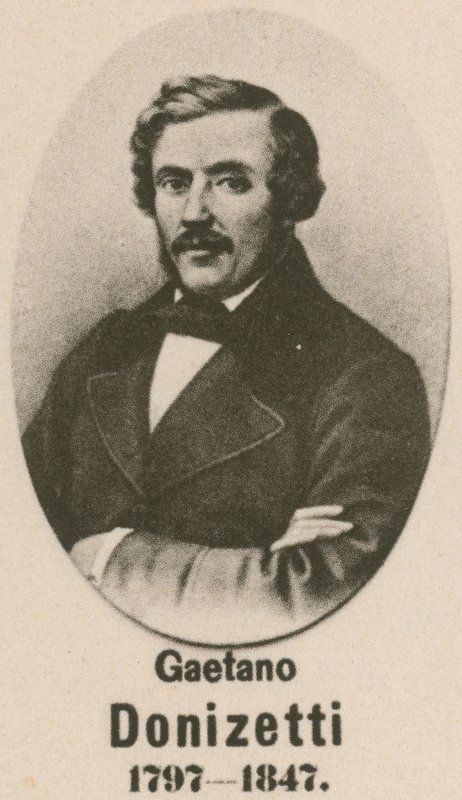 Gaetano Donizetti（凹版印刷） 作者 英语学校