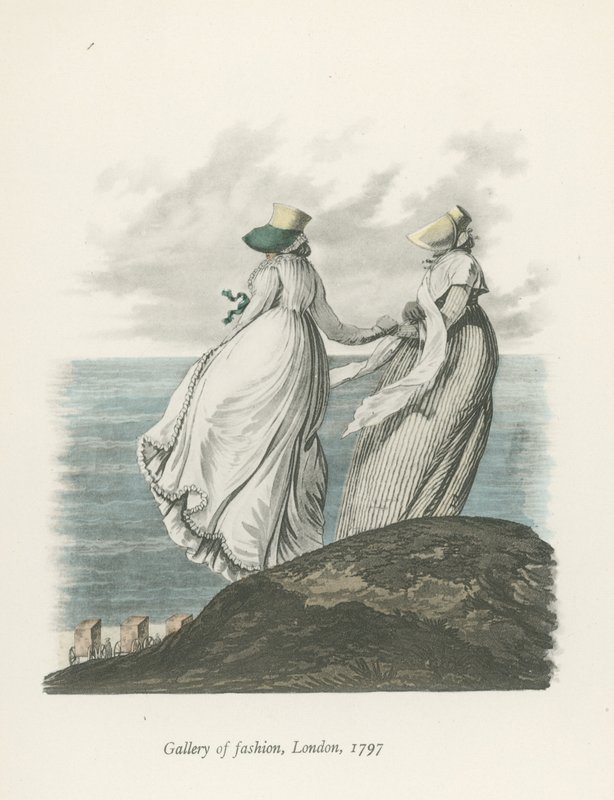 时尚画廊，伦敦，1797年 作者 英语学校