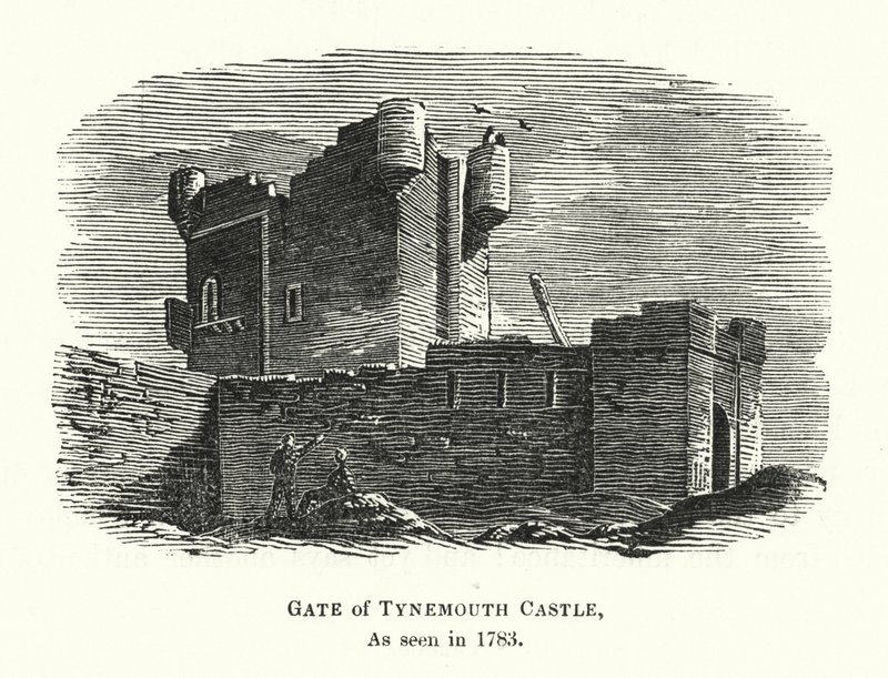 Gate of Tynemouth Castle, as seen in 1783 (engraving) 作者 英语学校