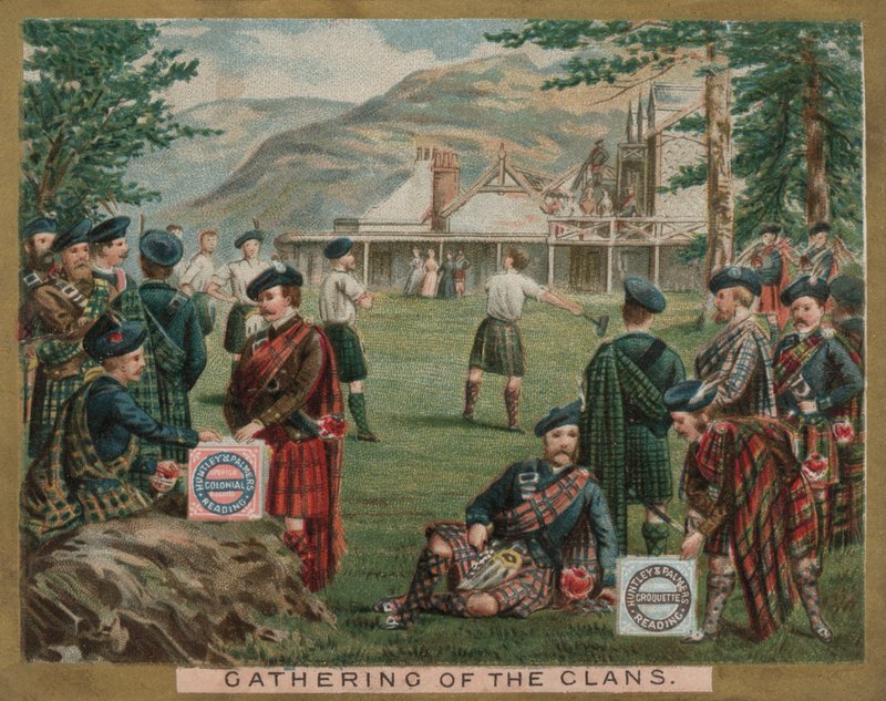 氏族聚会（chromolitho） 作者 英语学校