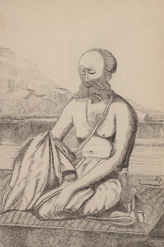 伽耶特里或秘密祈祷文（雕刻） 作者 英语学校