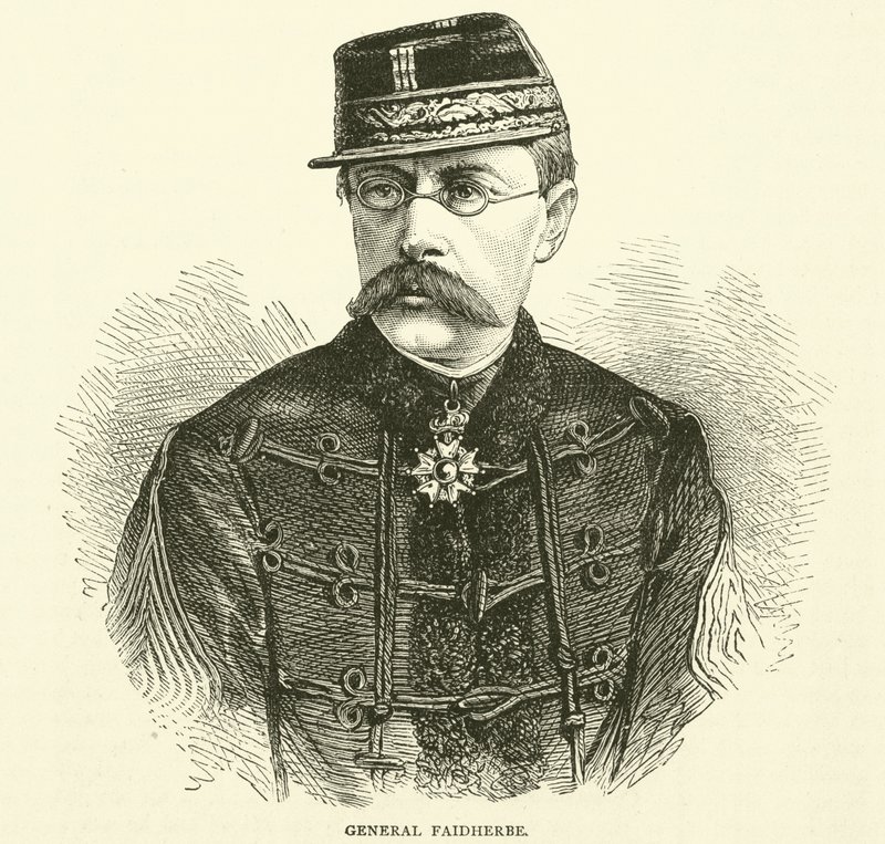 Faidherbe将军，1871年1月 作者 英语学校