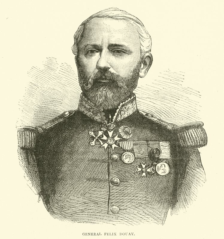 Felix Douay将军，1870年 作者 英语学校