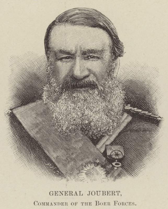 General Joubert, Commander of the Boer Forces (engraving) 作者 英语学校
